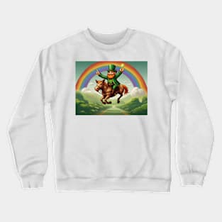 My vibe is green and magical. Crewneck Sweatshirt